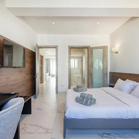 2br Sea View With Terrace Across Road Ac St Julians Malta Apartment Saint Julian's