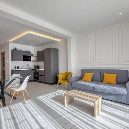 2br Sea View With Terrace Across Road Ac St Julians Malta Apartment