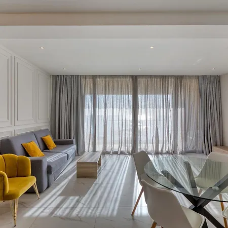 2br Sea View With Terrace Across Road Ac St Julians Malta Apartment Saint Julian's
