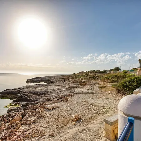Apartment 2br Sea View With Terrace Across Road Ac St Julians Malta Saint Julian's