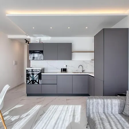 2br Sea View With Terrace Across Road Ac St Julians Malta Apartment *